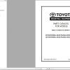 Toyota Forklift 8BRU18 8BRU23 8BDRU15 Parts Catalog