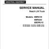 Toyota Forklift 8BRU18 8BRU23 8BDRU15 Service Manual Parts Catalog