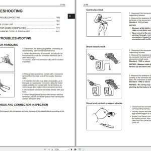 Toyota Forklift 8FBE RM CE206 Troubleshooting