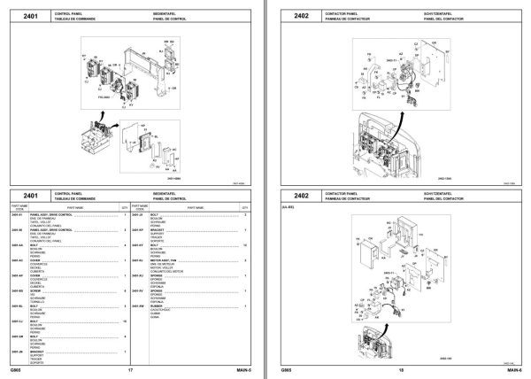 Toyota Forklift 8FBE15U to 8FBES15U Parts Catalog EN FR DE ES 1