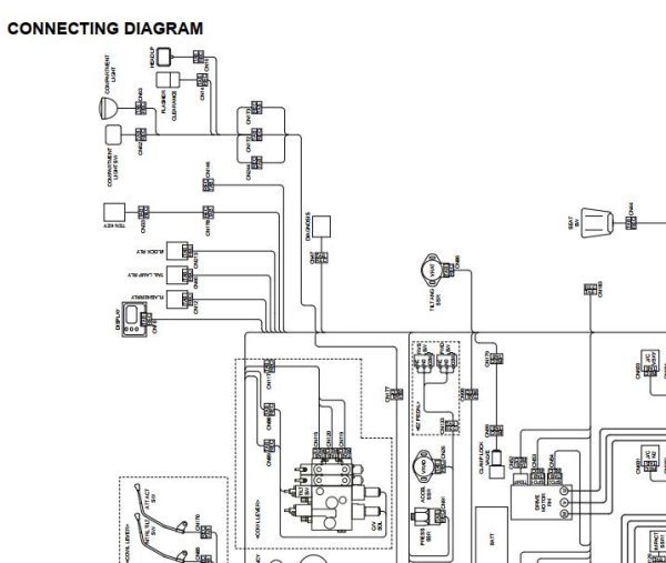 Toyota Forklift 8FBES15U 8FBE1U5 to 8FBE20U 8FBEH15U to 8FBEH20U Wiring Diagram
