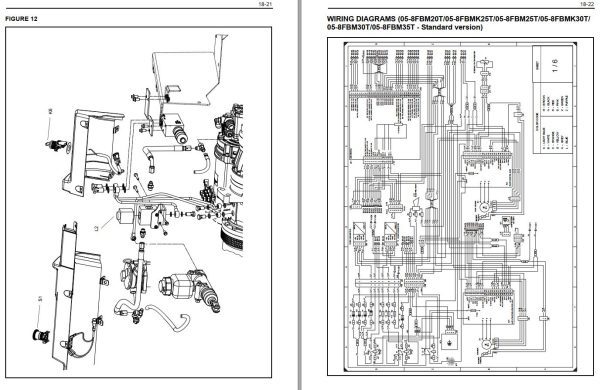 Toyota Forklift 8FBM20T to 8FBM35T 8FBMK25T to 8FBMK30T Repair Manual 1