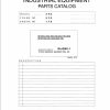 Toyota Forklift 8FG35U to 8FG80U 8FGC35U to 8FGC70U Parts Catalog