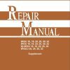 Toyota Forklift 8FGU15 to 8FGCU32 Repair Manual