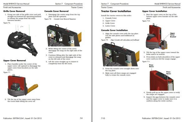 Toyota Forklift 8HBW23 Service Manual 1