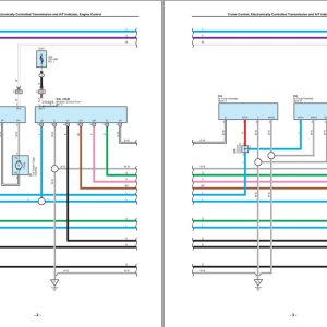 Toyota Landcruiser 2019 V8 5.7L 3UR FE Electrical Wiring Diagrams 3