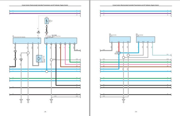 Toyota Landcruiser 2019 V8 5.7L 3UR FE Electrical Wiring Diagrams 3