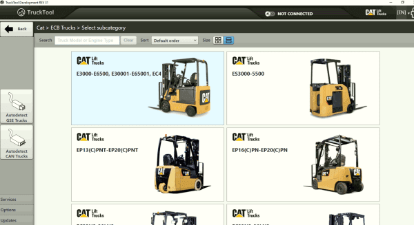 TruckTool Forklift 3.15.1 03.2023 Diagnostic Program CAT TCM Rocla Mitsubishi UniCarriers Jungheinrich 6