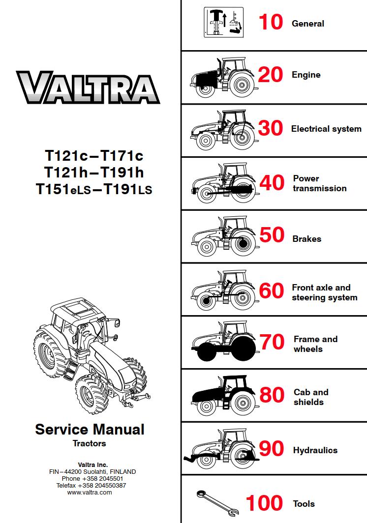 Valtra Trator Manuals, Service Manuals & Fault Codes