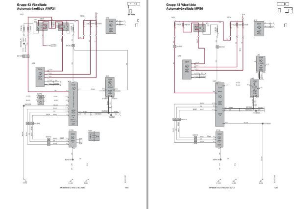 Volvo V40 2013 Wiring Diagrams SV 2