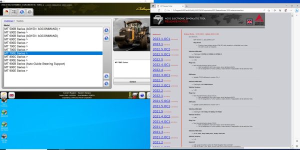 AGCO EDT Electronic Diagnostic Tool Updated 03.2023 Diagnostic Software VMware 2