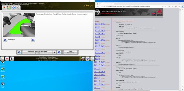 AGCO EDT Electronic Diagnostic Tool Updated 03.2023 Diagnostic Software VMware 3