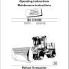 Bomag BC670 RB Operating And Maintenance Instructions Service Training Instructions For Repair