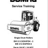 Bomag BW213D DH PDH 3 Service Training Instruction For Repair Operating And Maintenance Instruction