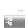 Bomag Machinery AA4V56 Service Parts List