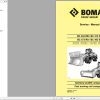 Bomag Machinery BC462 RB Operating Instructions Service Manual Service Training