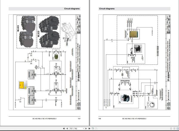 Bomag Machinery BC463 RB 3 Service Manual 1