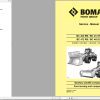 Bomag Machinery BC472 RS Operating Instructions Service Manual Service Training