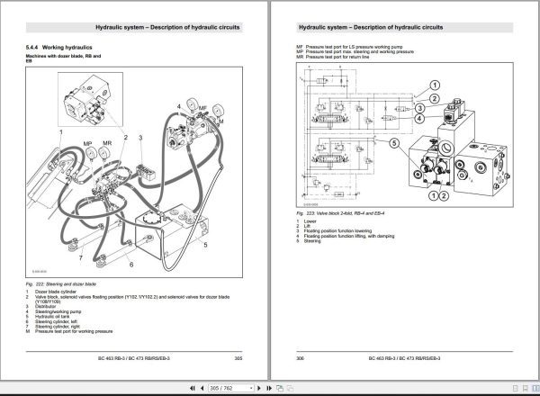 Bomag Machinery BC473 EB 3 Operating Instructions Service Manual 1