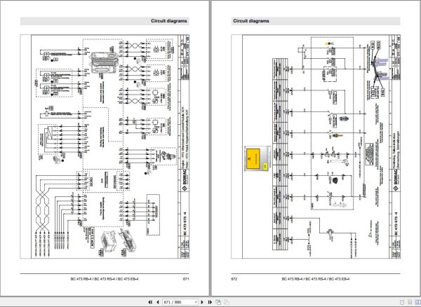 Bomag Machinery BC473 RS 4 Service Manual 1