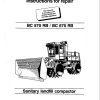 Bomag Machinery BC570 RB Instructions For Repair