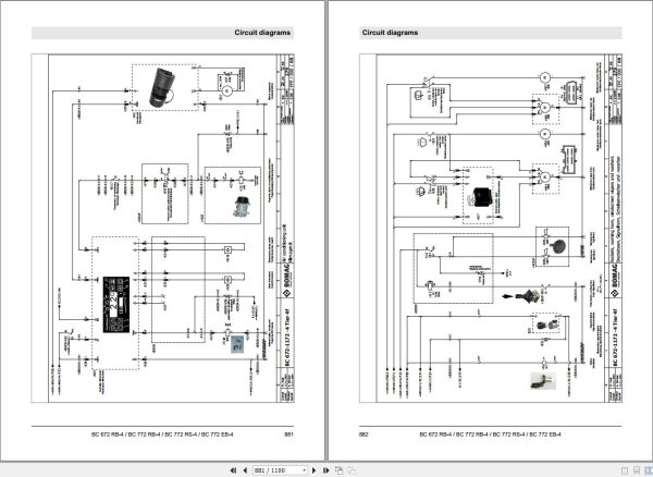 Bomag Machinery BC672 RB 4 Service Manual 1