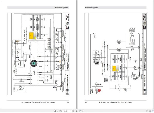 Bomag Machinery BC772 RB 4 Service Manual 1
