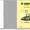 Bomag Machinery BF 800 C Service Manual Service Training Schematic EN IT