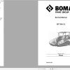 Bomag Machinery BF700 C 2 Service Manual Operating And Maintenance Instructions