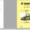Bomag Machinery BF800 P Service Manual Service Training EN DE