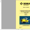 Bomag Machinery BM1000 Operating And Maintenance Instructions Service Training Service Manual EN RU