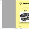 Bomag Machinery BMP8500 Service Manual Service Training Operating Instructions EN DE