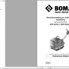 Bomag Machinery BPR50D Operating And Maintenance Manual NL