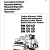 Bomag Machinery BW120AD Instructions For Repair EN DE FR ES