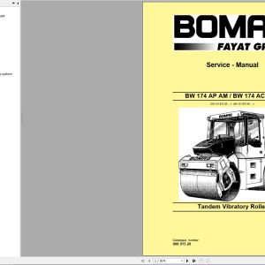 Bomag Machinery BW174 AP AM Service Manual
