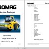 Bomag Machinery BW177BVC Service Training