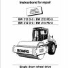 Bomag Machinery BW212PD 3 Training Manual Instruction For Repair