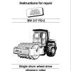 Bomag Machinery BW217PD 2 Instruction For Repair