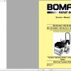 Bomag Machinery BW80AD 2 Operating And Maintenance Instructions Service Manual Service Training EN RU