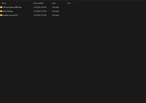 Caterpillar 3.15MB Colection Trim Files 1