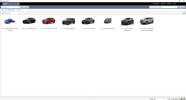 Chrysler Fiat FCA EPC5 International 01.2023 Spare Parts Catalogue 4