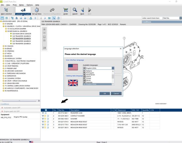 Claas Parts Doc 2.2 04.2023 Agricultural Updated 774 EPC Spare Parts Catalog 5