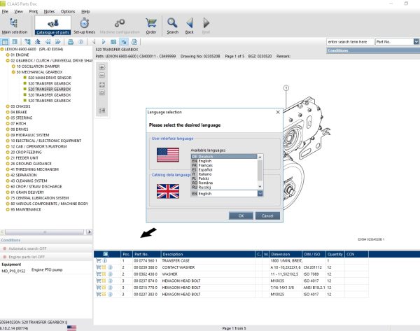 Claas Parts Doc 2.2 04.2023 Agricultural Updated 774 EPC Spare Parts Catalog 6