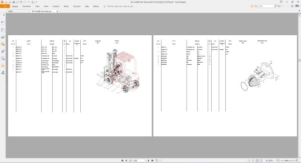 EP Forklift 12GB PDF Part Manual Service Manuals Operator Manual 2019 DVD 2