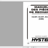 Hyster Forklift A380 H2.0XT H2.5XT H3.0XT Parts Manual 11.2022 4150966 FR 1