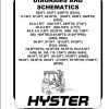 Hyster Fortess S30F to H9.0FT Diagram And Schematics 4053150 11 2016