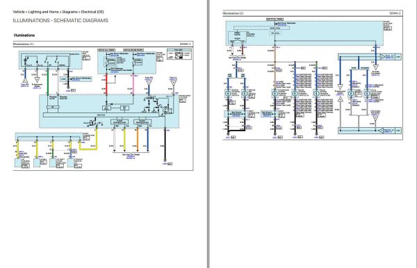 Hyundai Elantra 2018 ADA VIN 5NP L4 2.0L Electrical Wiring Diagrams 2