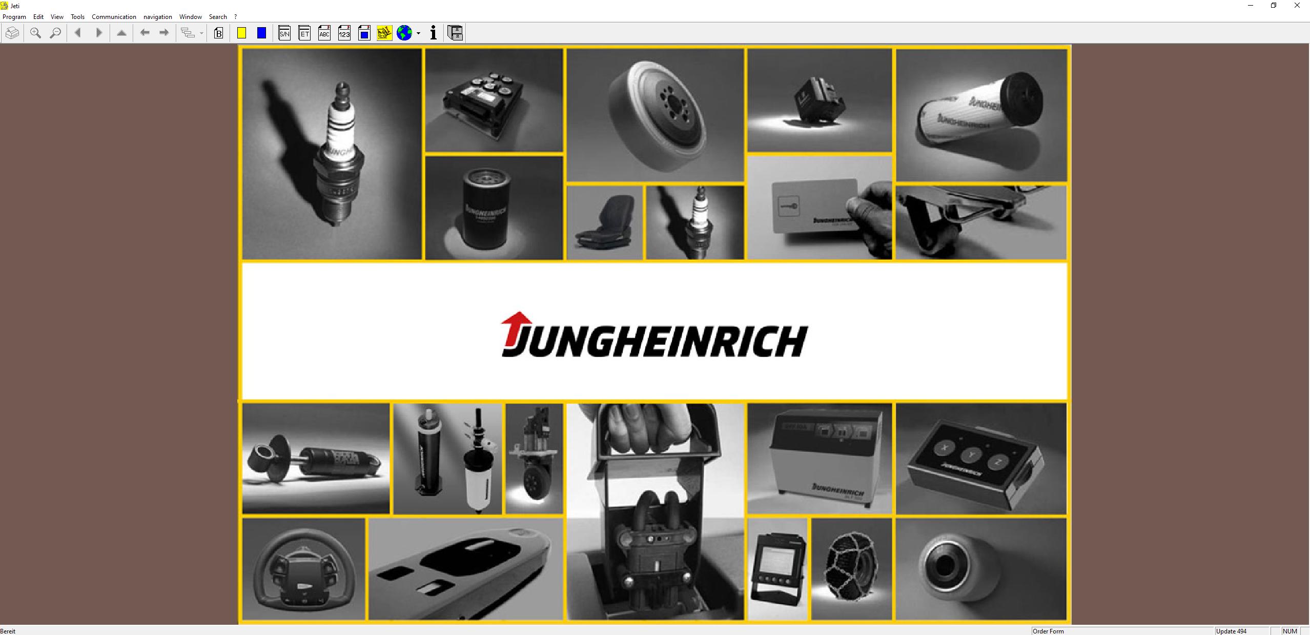 JUNGHEINRICH JETI ForkLift ET v4.37 Updated 494 05.2023 Spare Parts Catalog 1
