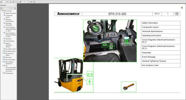 JUNGHEINRICH JETI ForkLift SH v4.36 EN01 EN16 04.2023 Service Information 5