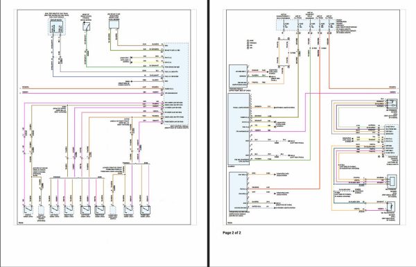 Jeep Gladiator V6 3.0L DSL Turbo 2021 Electrical Wiring Diagram 2